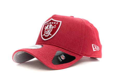 Denim/Red new era 940 aframe oakland raiders new era cap