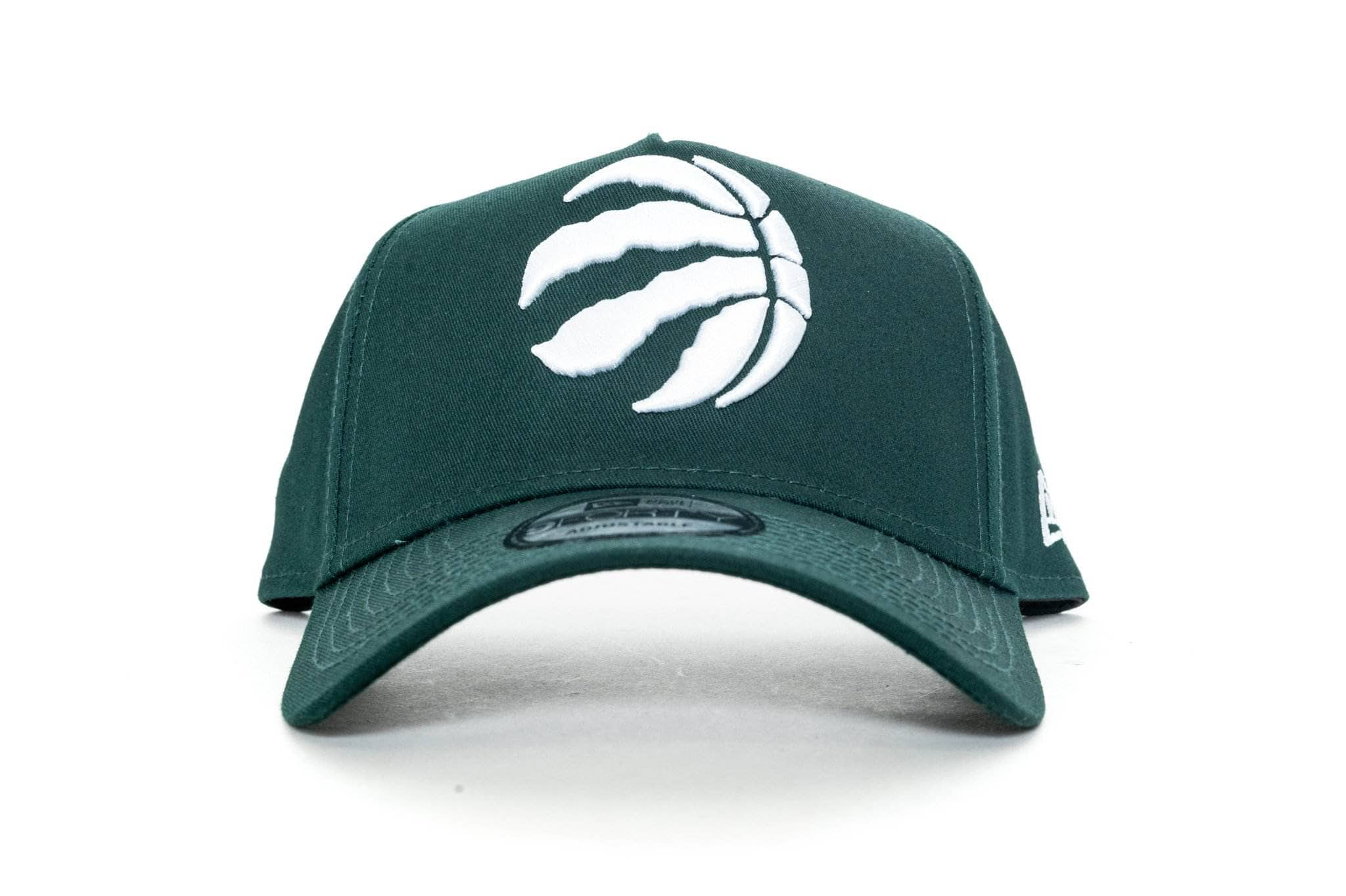 dark green new era 940 aframe toronto raptors new era cap