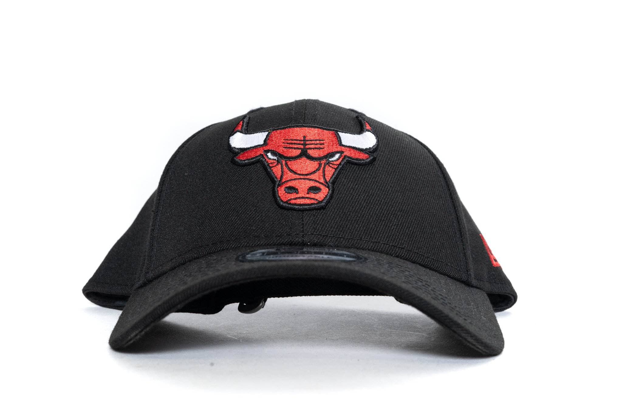 BLACK/RED new era 940 chicago bulls new era cap