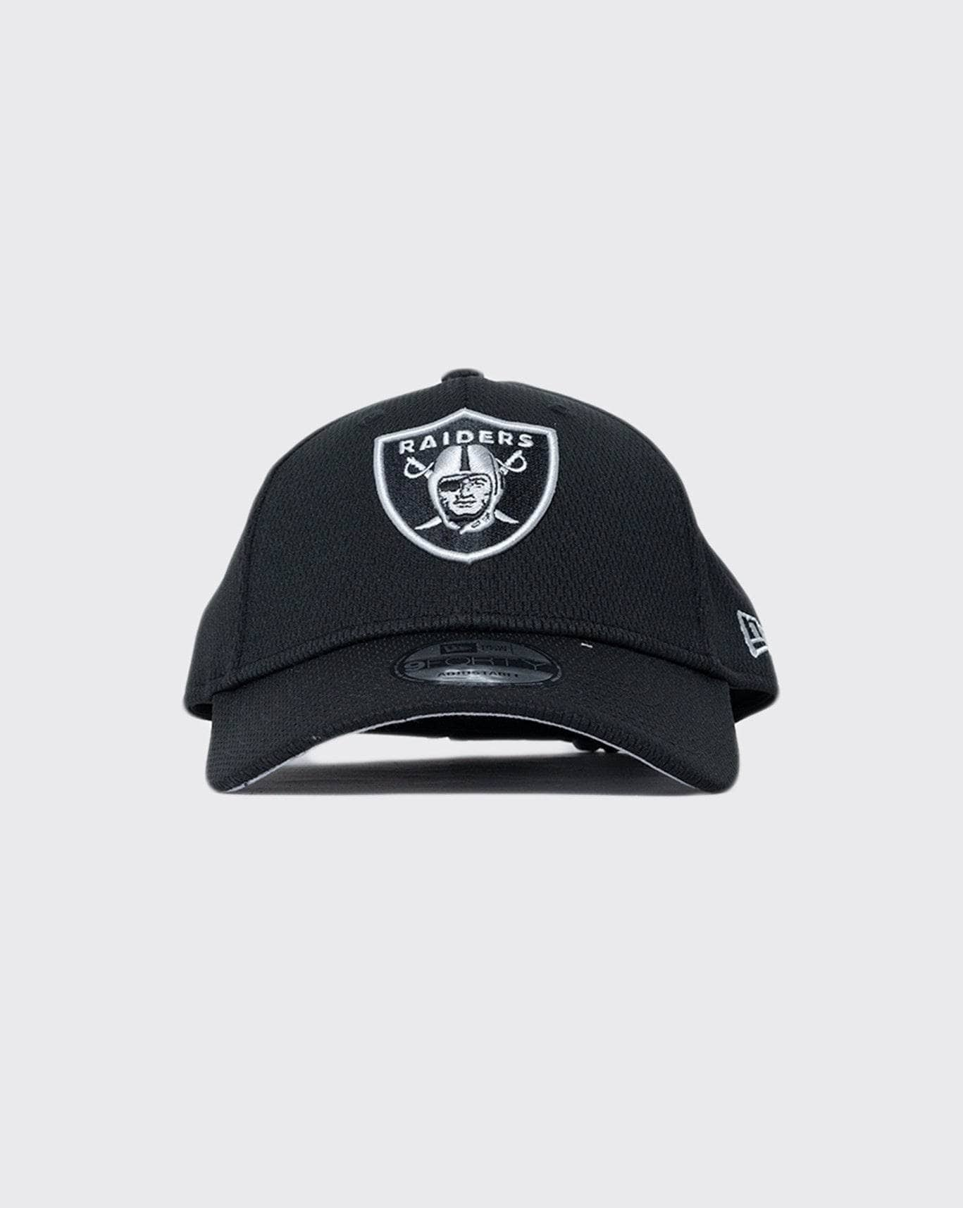 black/gray new era 940 dash black cloud las vegas raiders new era cap