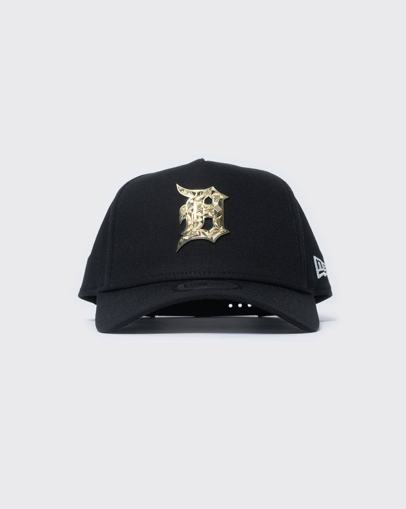 black/gold new era 940 kframe detroit tigers fractured new era cap