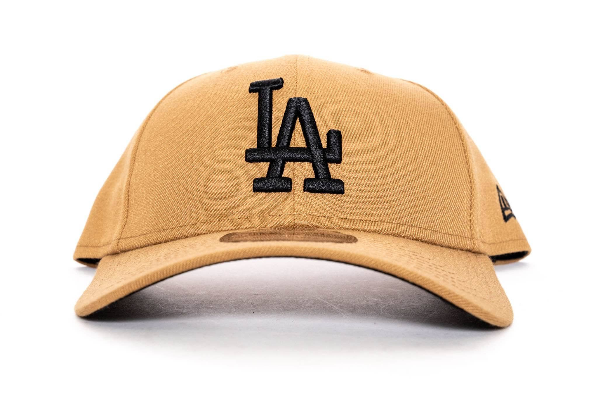 wheat/black new era 940 los angeles dodgers snapback new era cap