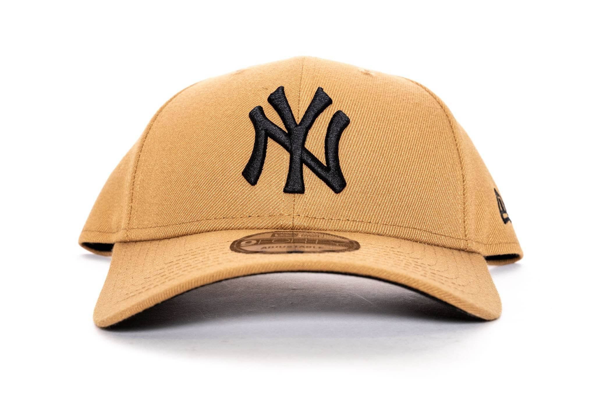 wheat/black new era 940 new york yankees snapback new era cap