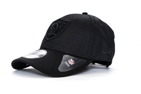 BLACK ON BLACK new era 940 oakland raiders new era 194455293879 cap