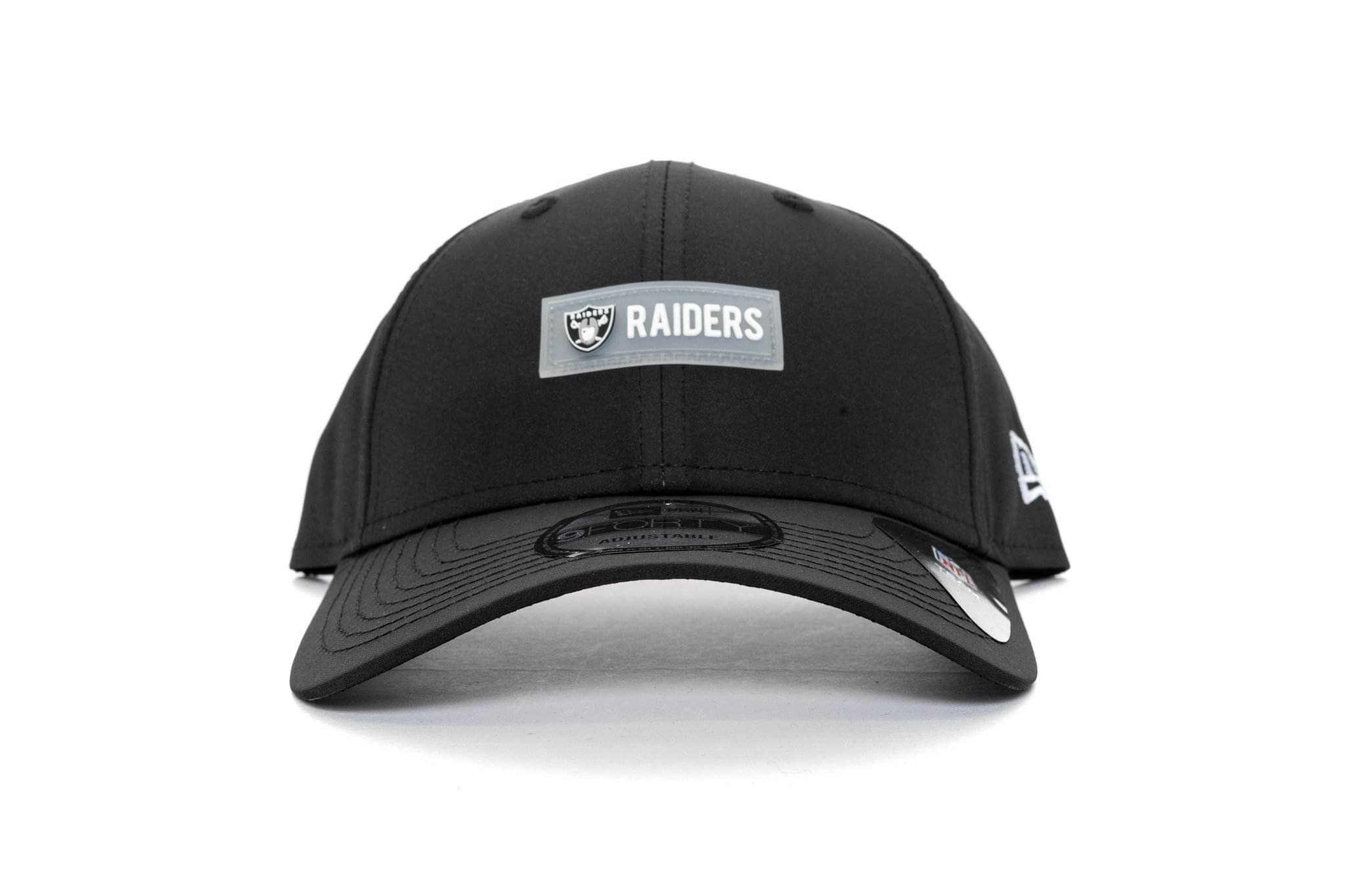 BLACK new era 940 oakland raiders patch pro new era cap