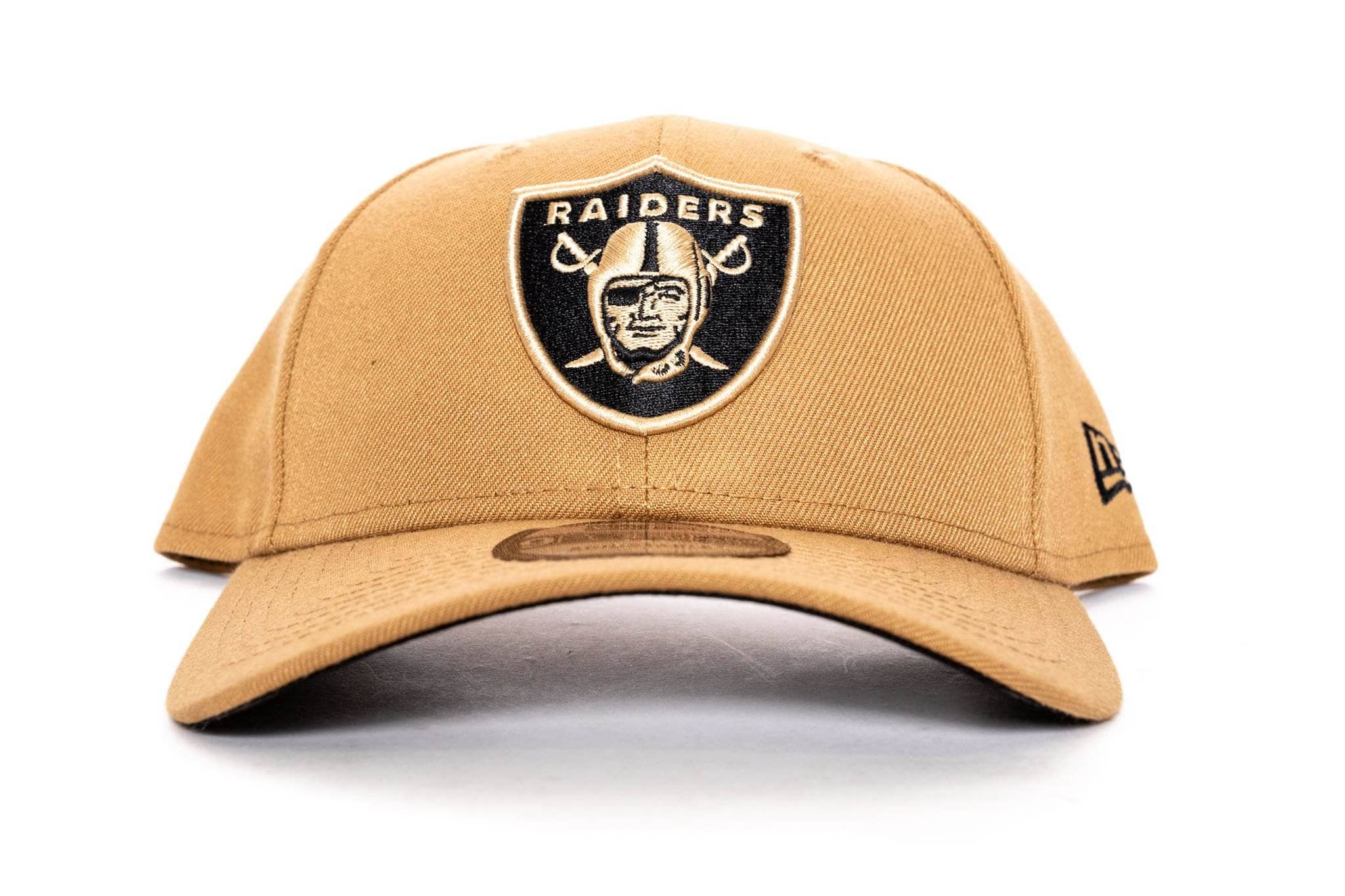 wheat/black new era 940 oakland raiders snapback new era cap