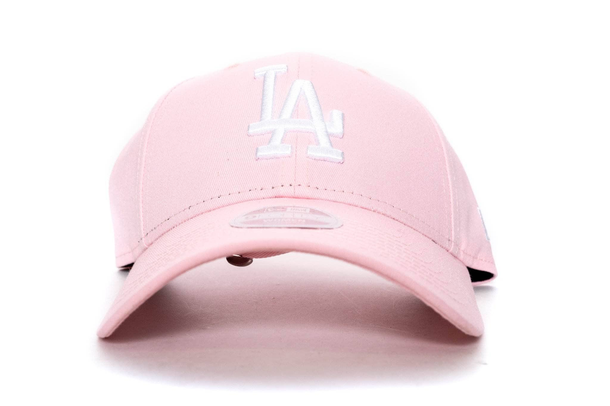 Pink/White new era 940 womens los angeles dodgers new era cap