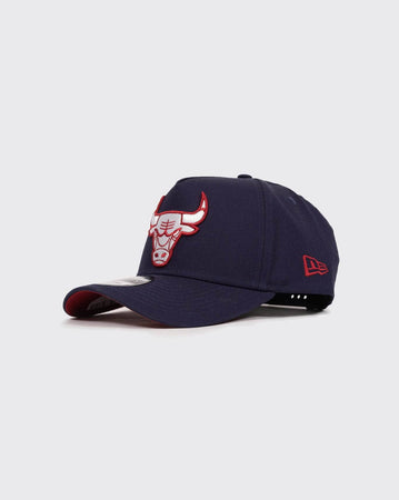 Lnvy/pinot/wht New Era 940 A-Frame Chicago Bulls new era cap