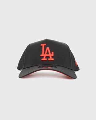 Black/Scarlet New Era 940 A-Frame Los Angeles Dodgers new era cap