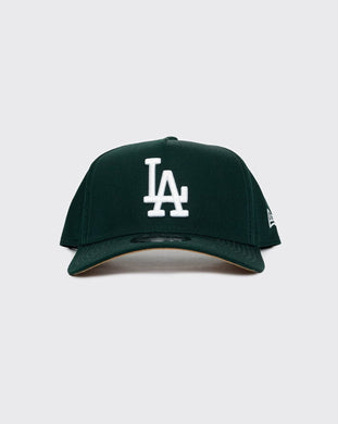 Dark Green/Wheat New Era 940 A-Frame Los Angeles Dodgers new era cap