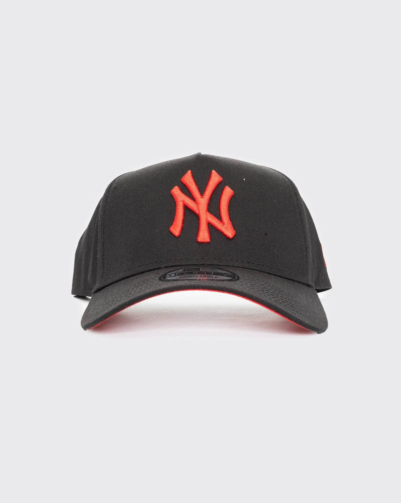 Black/Scarlet New Era 940 A-Frame New York Yankees new era cap