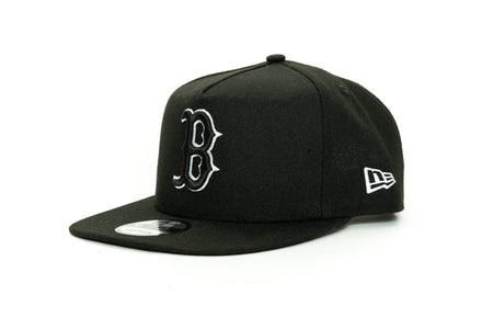 black/white new era 950 aframe boston red socks new era cap