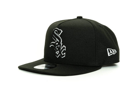 black/white new era 950 aframe chicago white sox new era cap