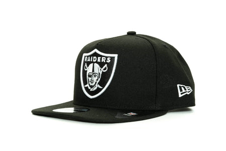 black/white new era 950 aframe las vegas raiders new era cap