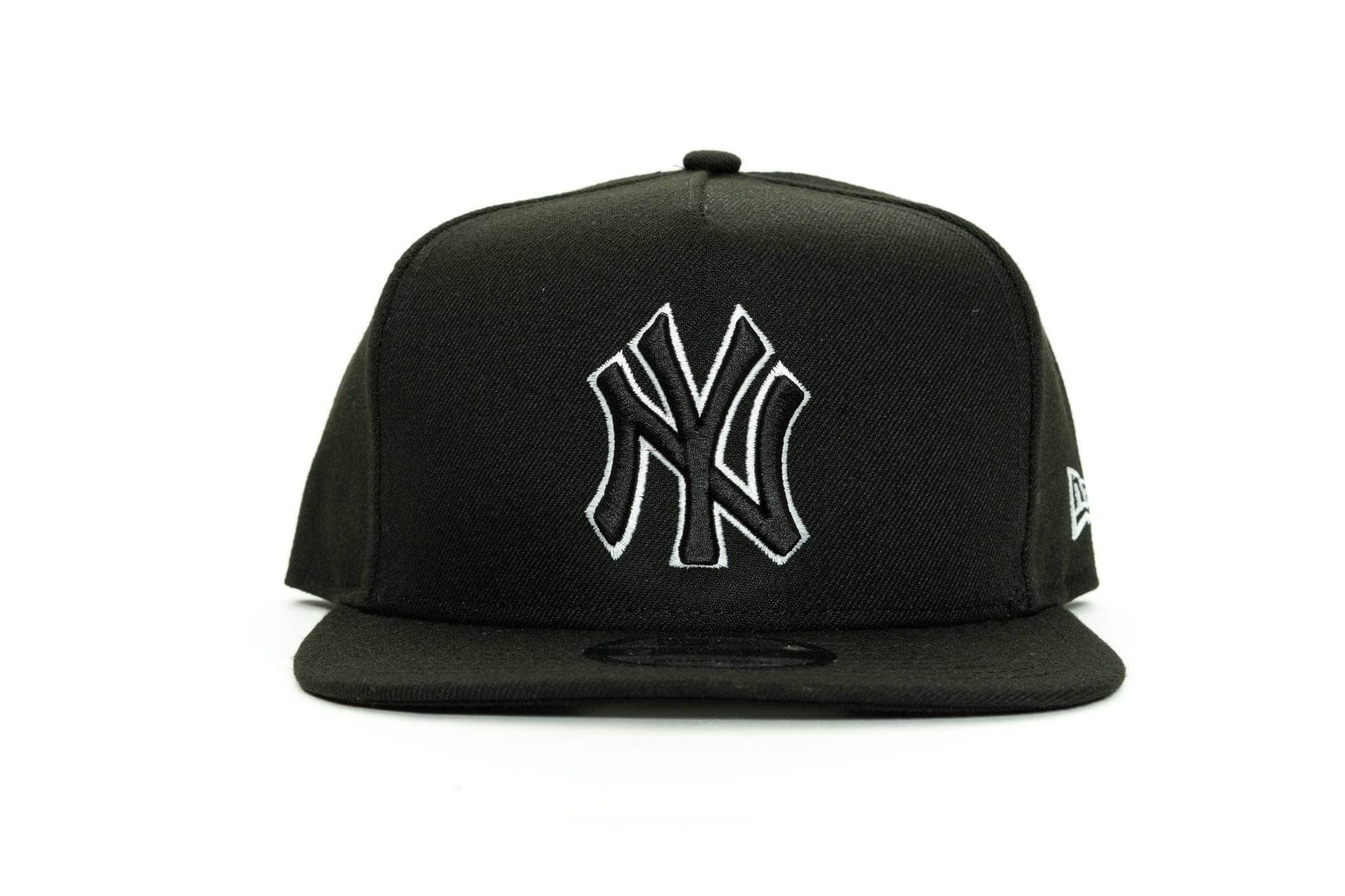 black/white new era 950 aframe new york yankees new era cap