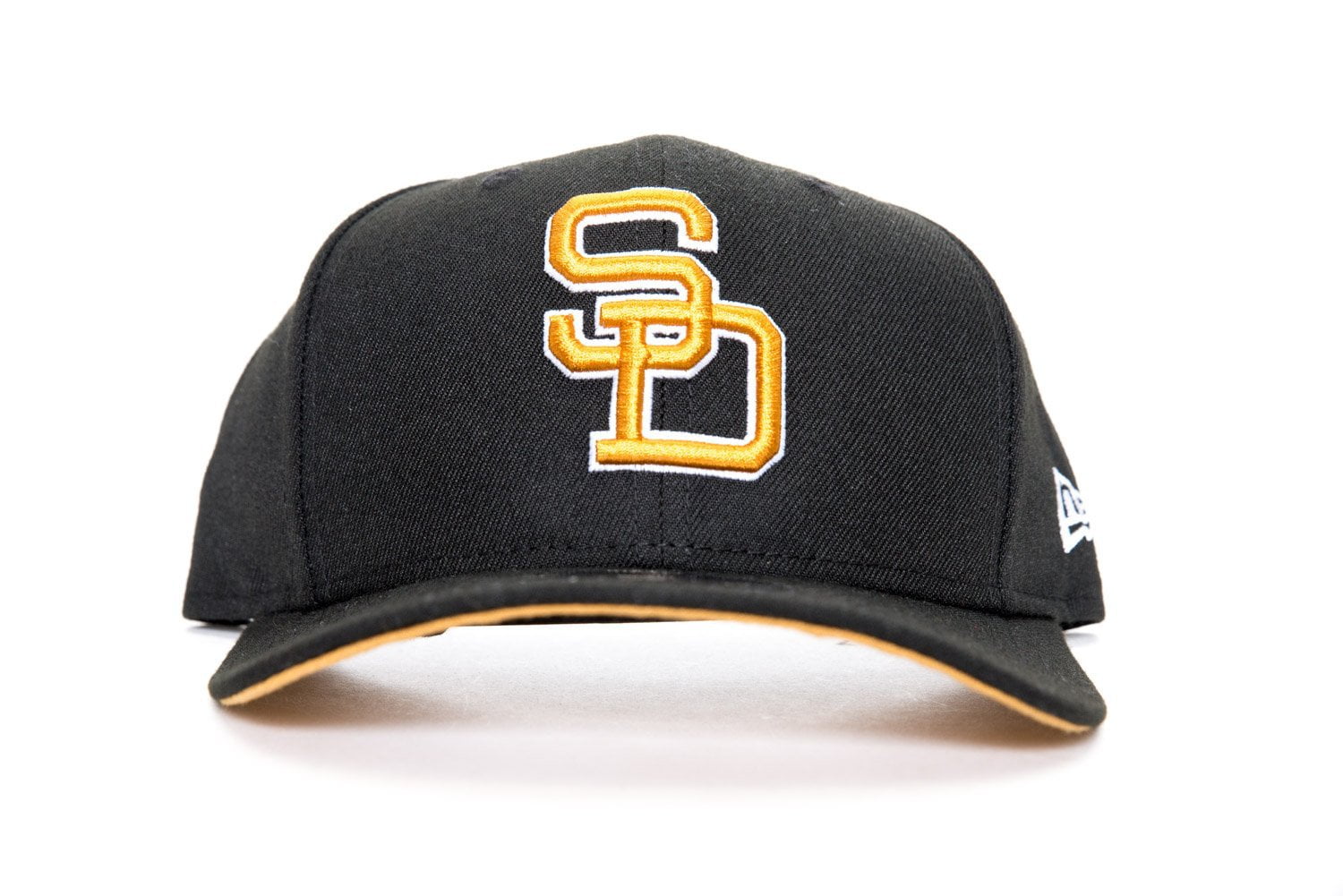 black/gold / ML new era 950 onfield san diego padres new era 192525186335 cap