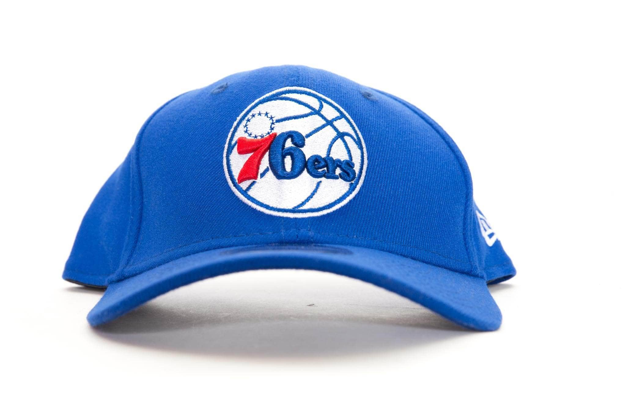 blue new era 950 stretch fit philadelphia 76ers new era 192857414496 cap