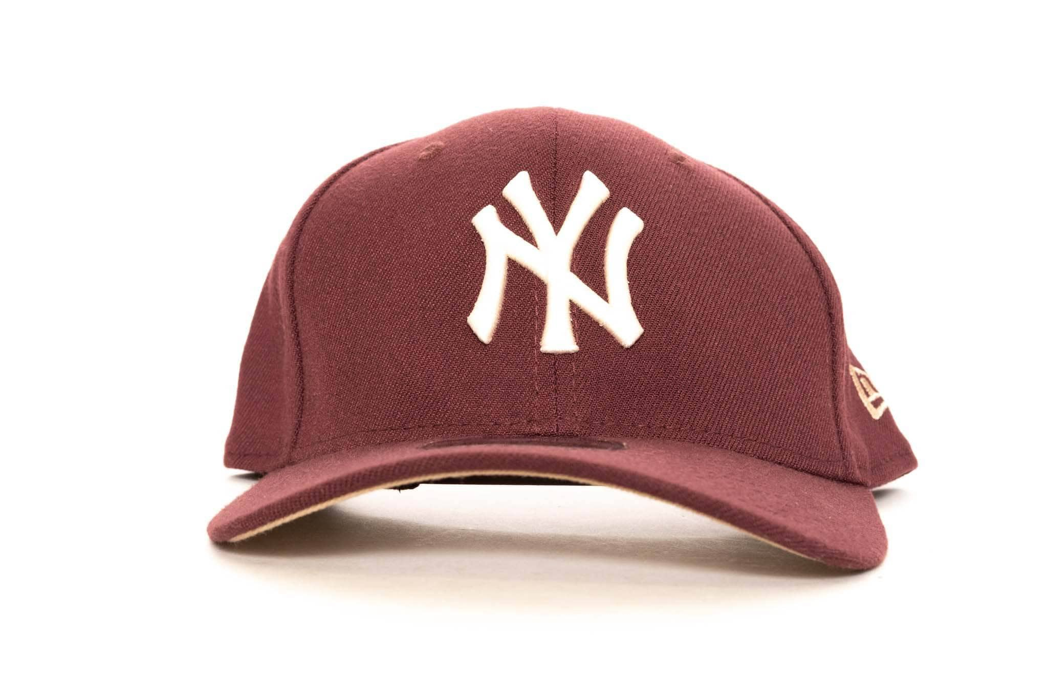 maroon/camel / ML new era 950 super stretch new york yankees new era 192857395955 cap