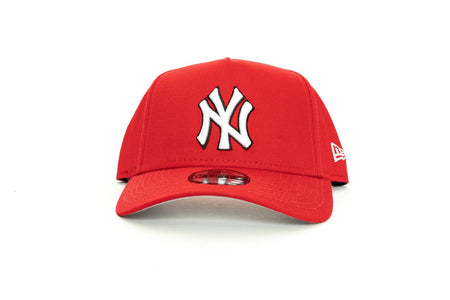 scarlet/black new era KIDS 940 aframe new york yankees new era cap