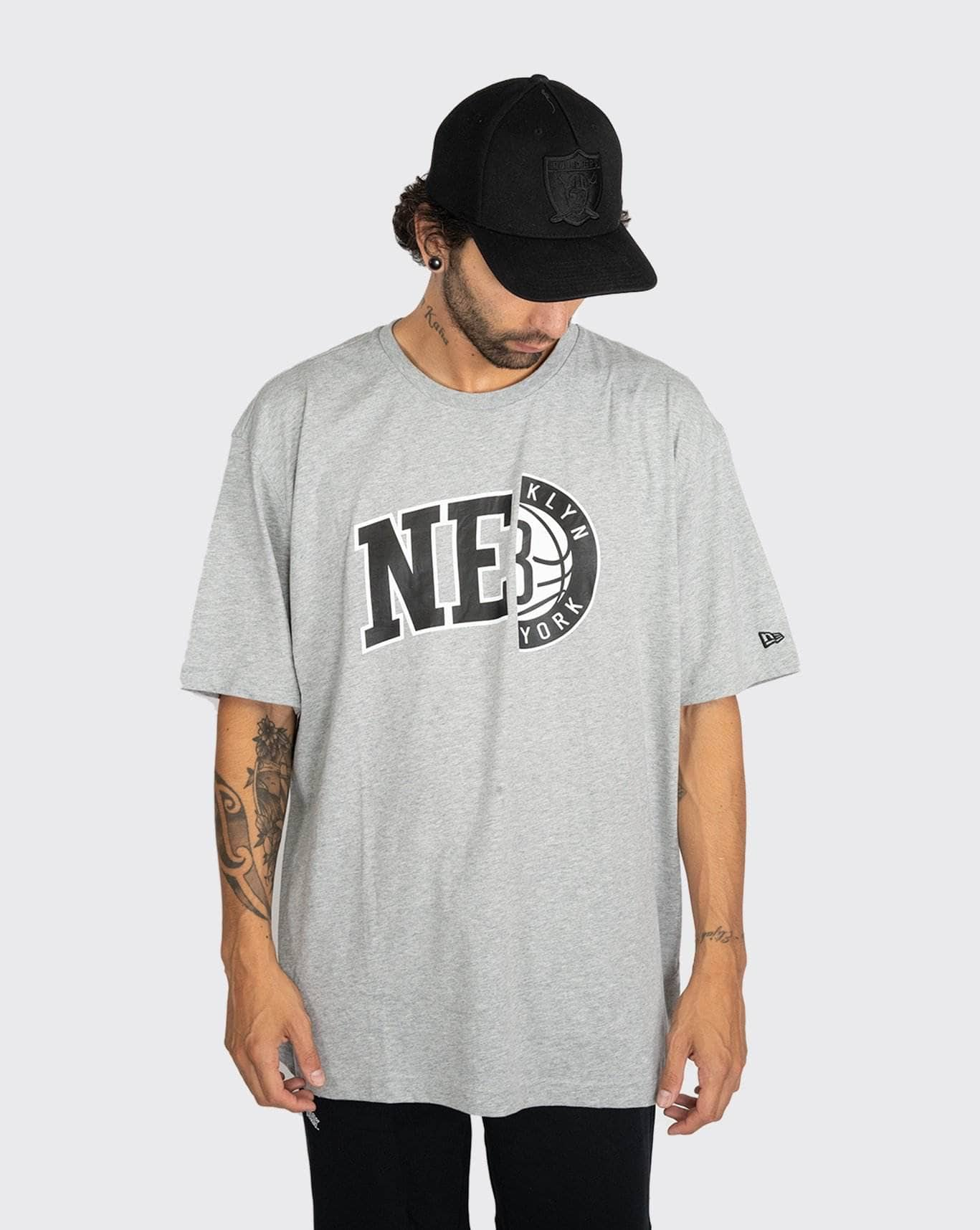 New Era Brooklyn Nets Split Oversize Tee new era Shirt