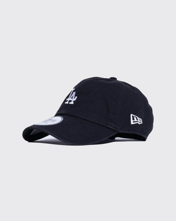 Black/White New Era CasCla Midi Logo Los Angeles Dodgers new era cap