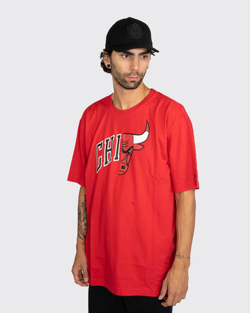 New Era Chicago Bulls Split Oversize Tee new era Shirt