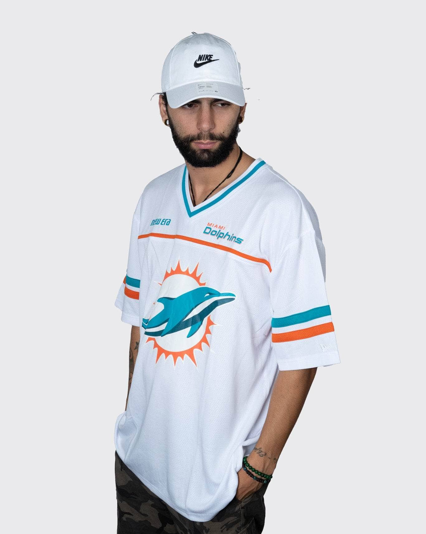 New Era Miami Dolphins Oversized Mesh Tee new era Shirt