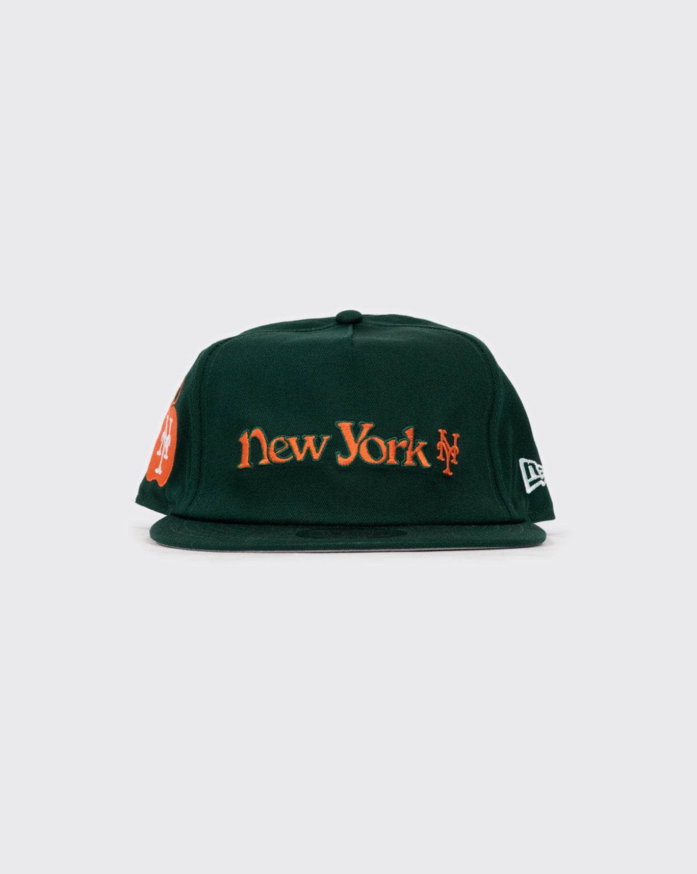 Dark Green New Era Golfer New York Mets Big Apple new era cap