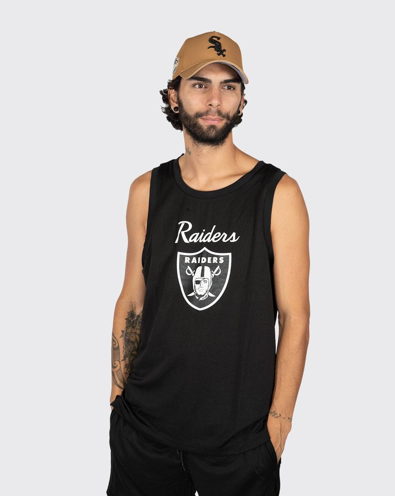 New Era Las Vegas Raiders Mesh Tank 12886154 new era tank