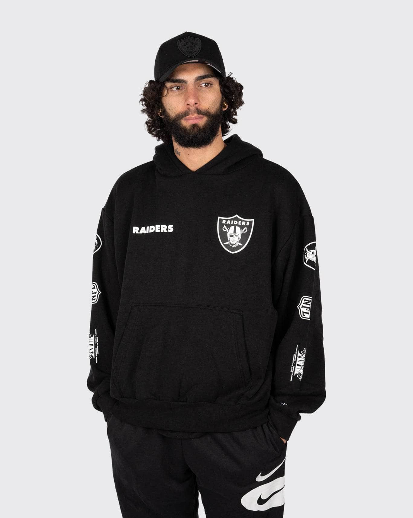 New Era Las Vegas Raiders Oversize Hoodie new era Hoodie