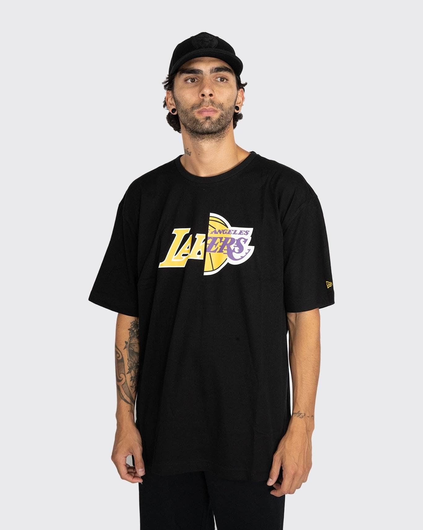 New Era Los Angeles Lakers Split Oversize Tee new era Shirt