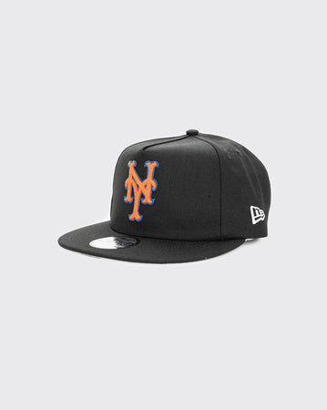 Chenille/Black New Era New York Mets Golfer new era cap