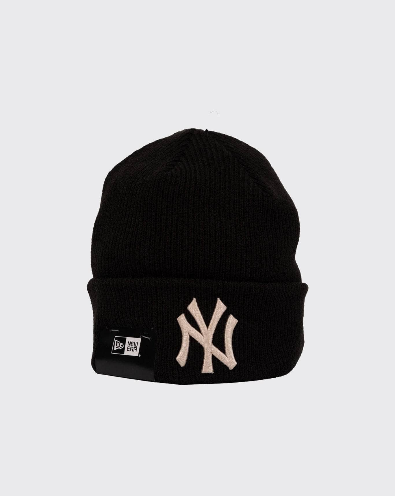 Black/Stone New Era New York Yankees Knit Thin new era beanie