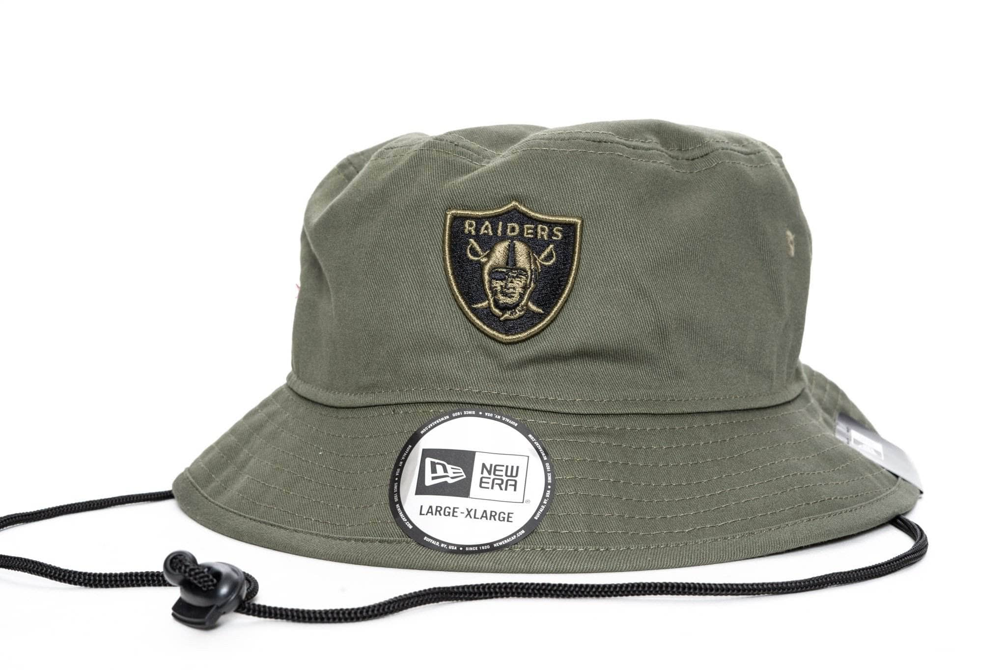 new era oakland raiders bucket hat