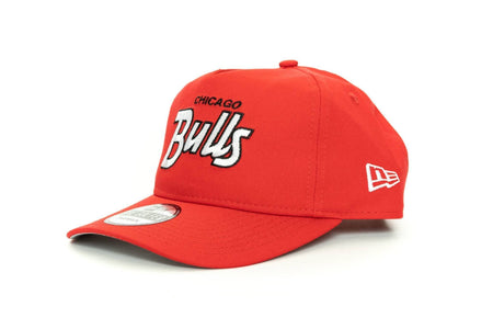 scarlet/black new era old golfer chicago bulls new era cap