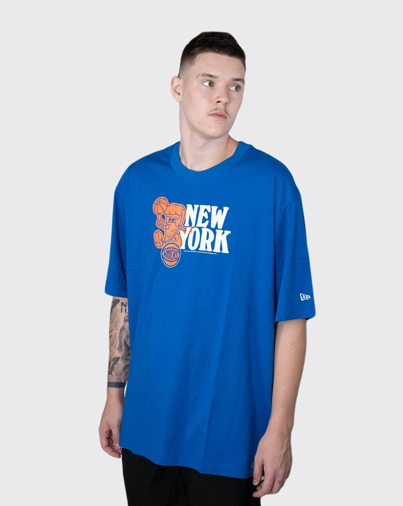 new era oversized knicks tee new era Shirt