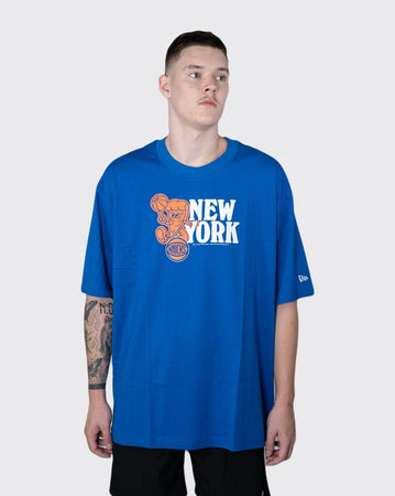 new era oversized knicks tee new era Shirt