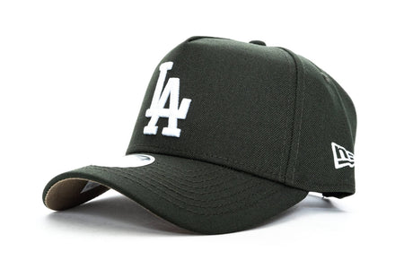 Dark Seaweed/Khaki new era womens 940 aframe los angeles dodgers new era cap