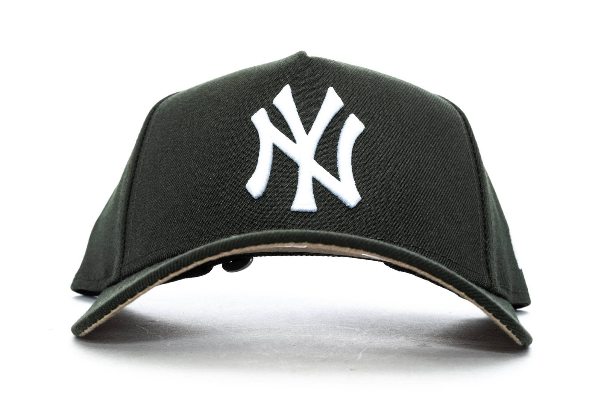 Dark Seaweed/Khaki new era womens 940 aframe new york yankees new era cap