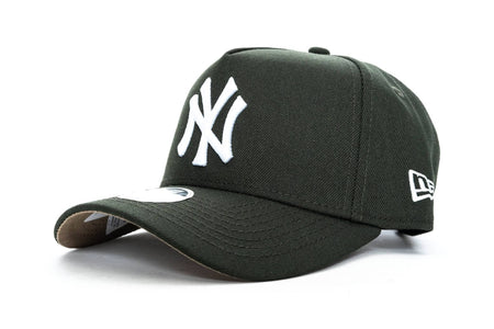 Dark Seaweed/Khaki new era womens 940 aframe new york yankees new era cap