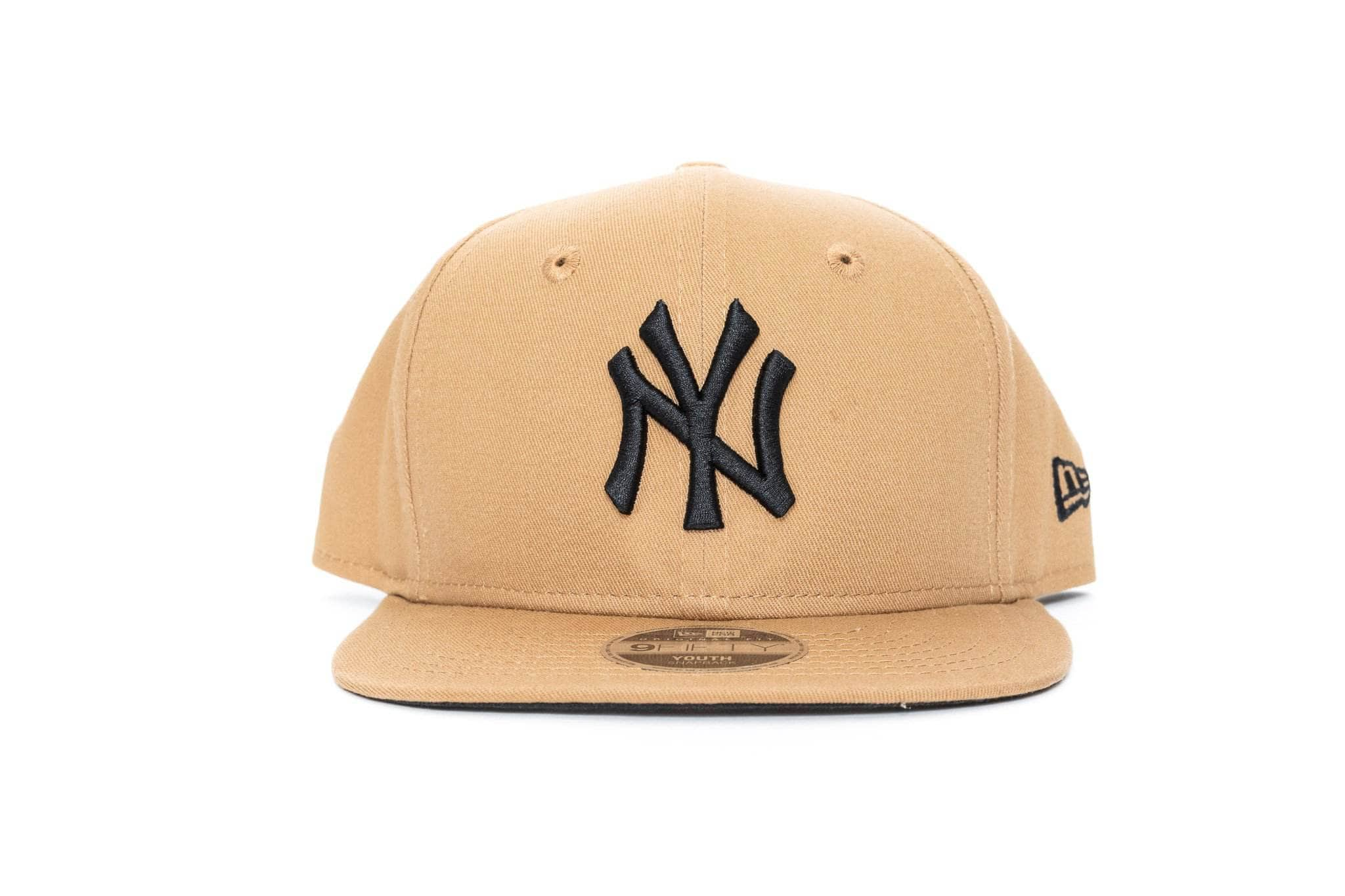 wheat/black new era youth 950 onfield new york yankees new era 195132908741 cap