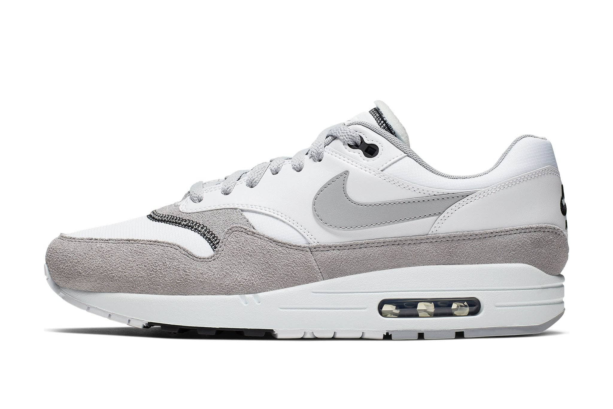 Grey and white hot sale air max