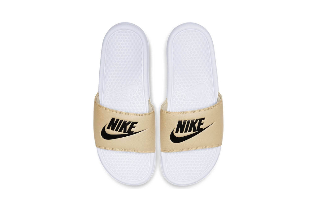 Nike benassi hot sale jdi white