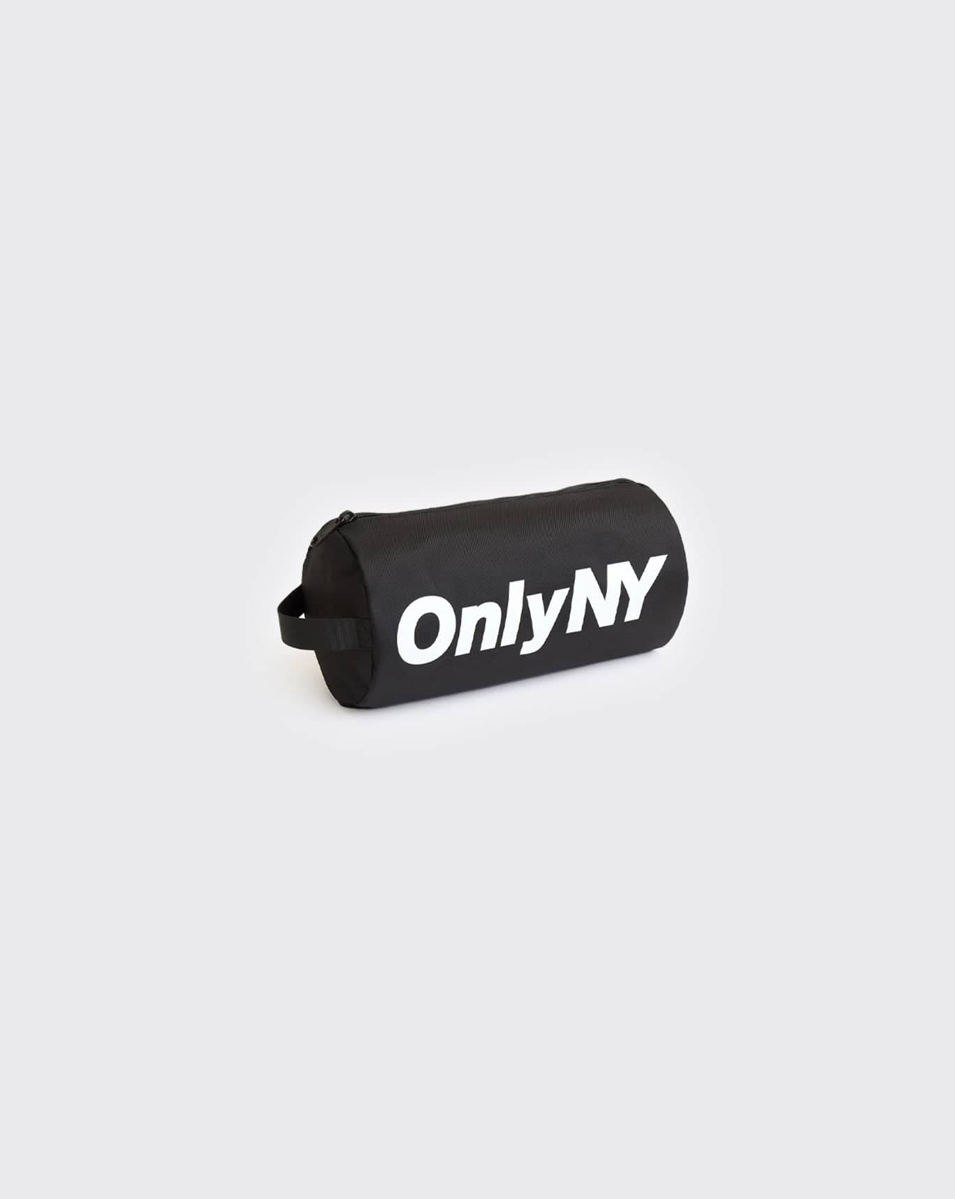 Black Only NY Logo Mini Barrel Bag ONYLMBBBLK OnlyNY bag