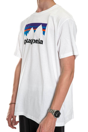 white / M patagonia shop sticker responsibili tee patagonia 190696513202 Shirt