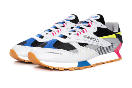 skull grey/black/pink / US 8 reebok cl leather ati 90s reebok Shoe