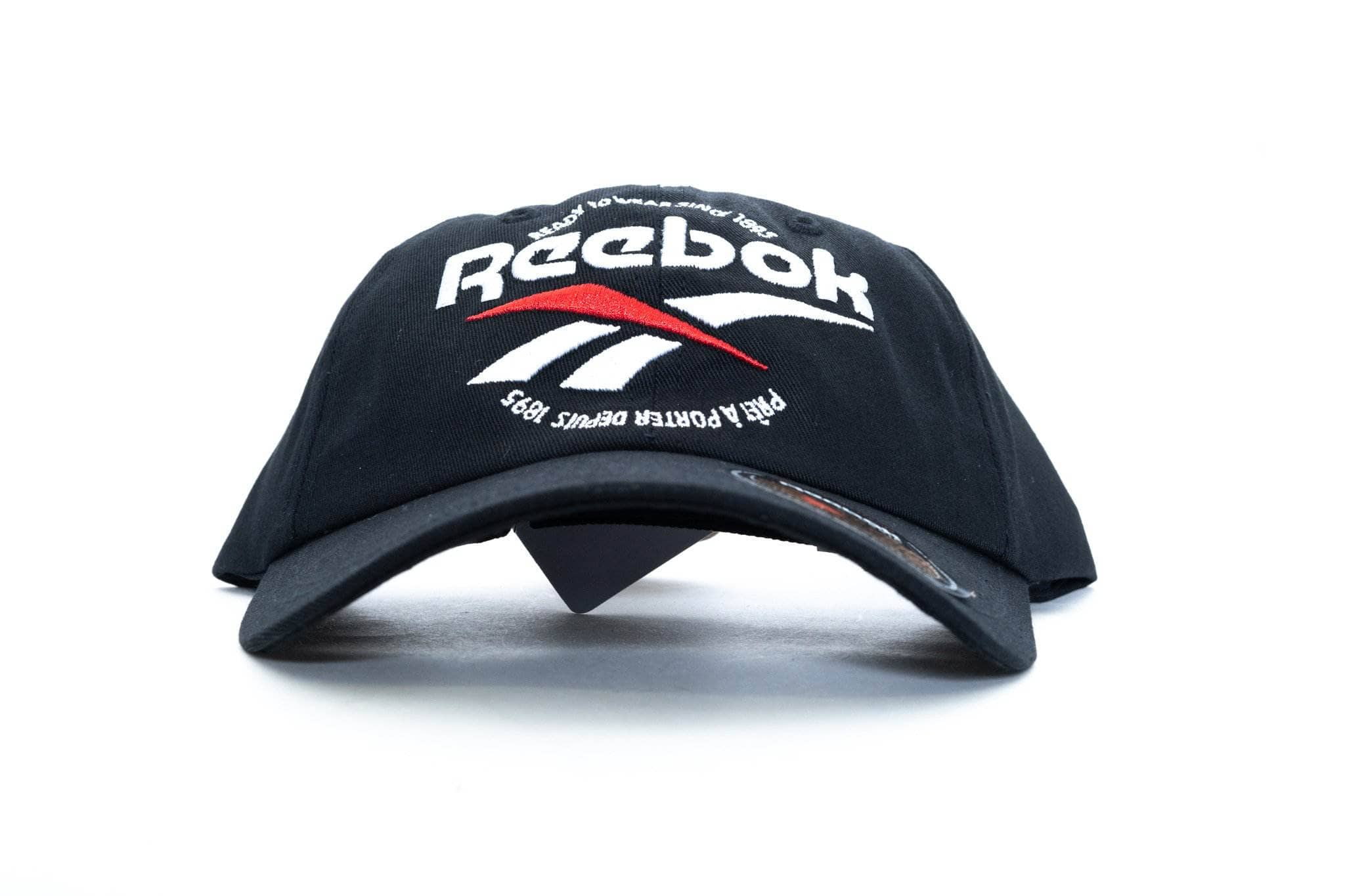 BLACK reebok graphics ready to wear cap reebok cap