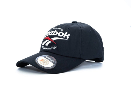 BLACK reebok graphics ready to wear cap reebok cap