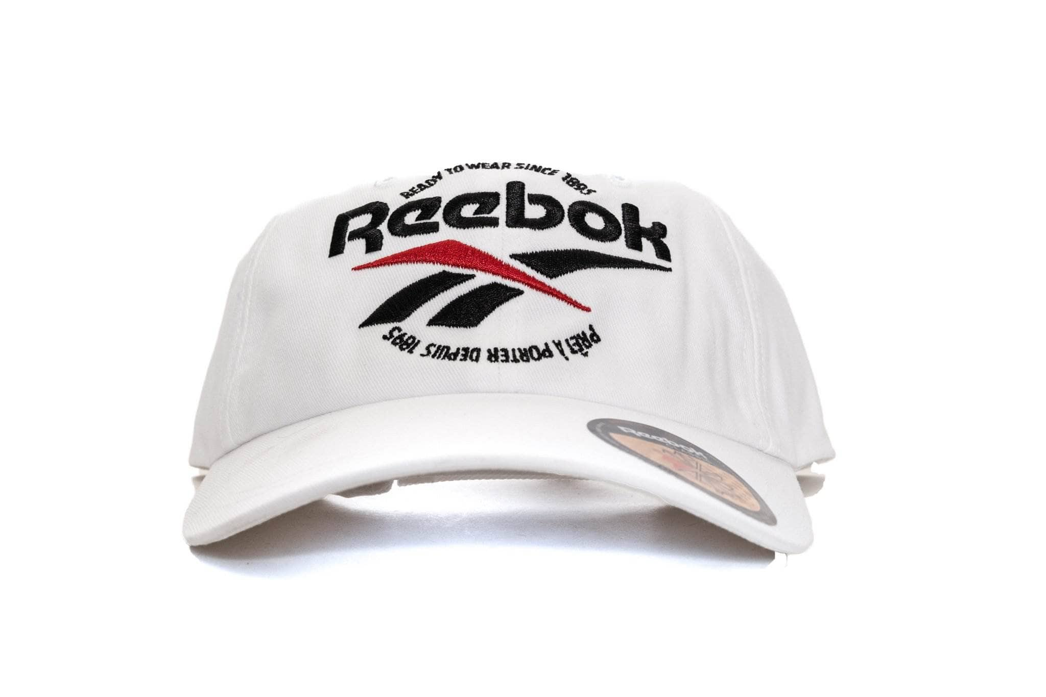 WHITE reebok graphics ready to wear cap reebok cap