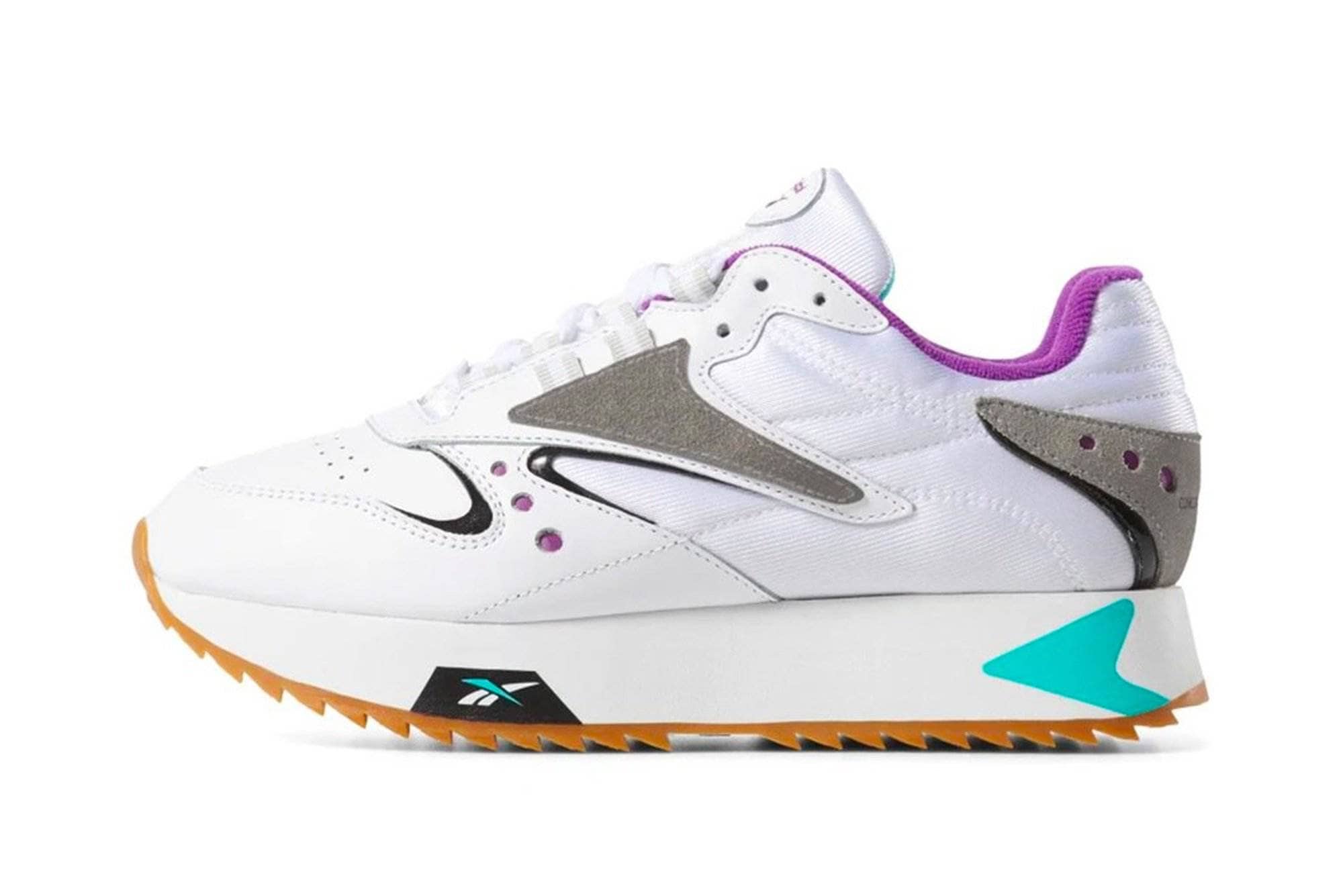 white/teal / US 6 reebok women's CL leather ATI 90s reebok Shoe